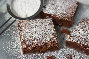 Preparación Brownie Americano